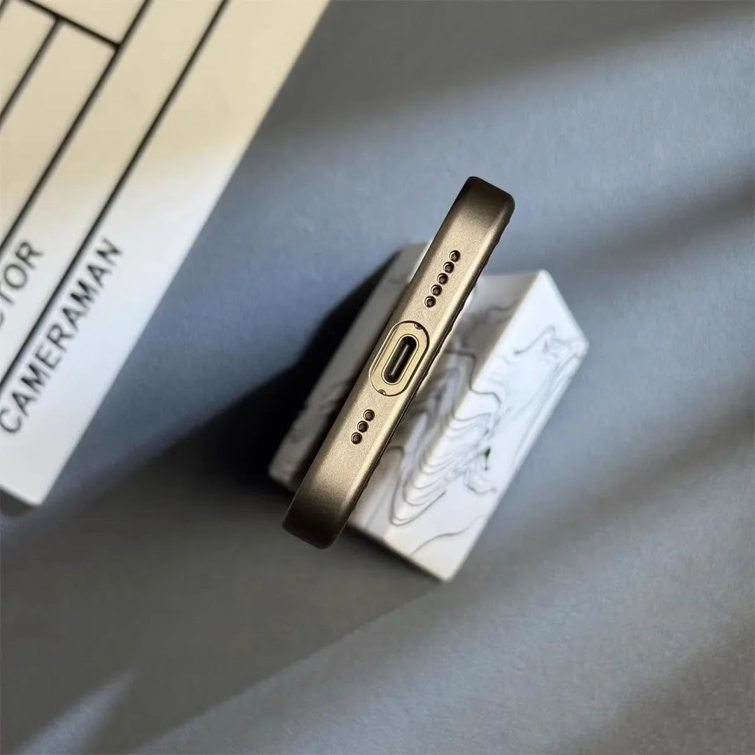 Titanium-Style Phone Case