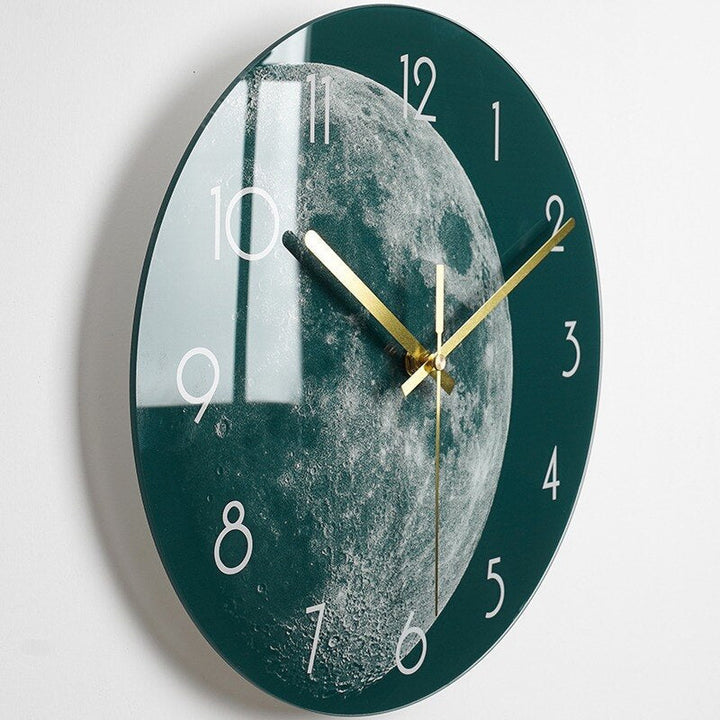 Elegant GlassArt Wall Clock – Artistic Time Measurement & Design Noxord