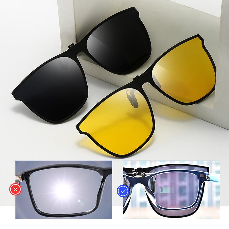Kalsten | New polarized Clip-On Flip-Up sunglasses