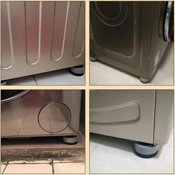 Anti-slip and noise-reducing washing machine feet | Kalsten