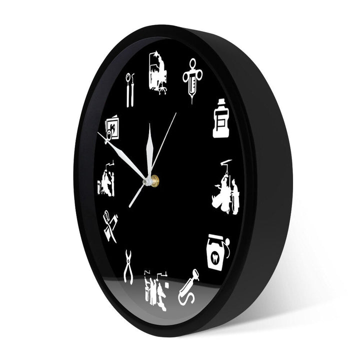 Stylish Dental - Design Wall Clock for a Modern Interior Noxord