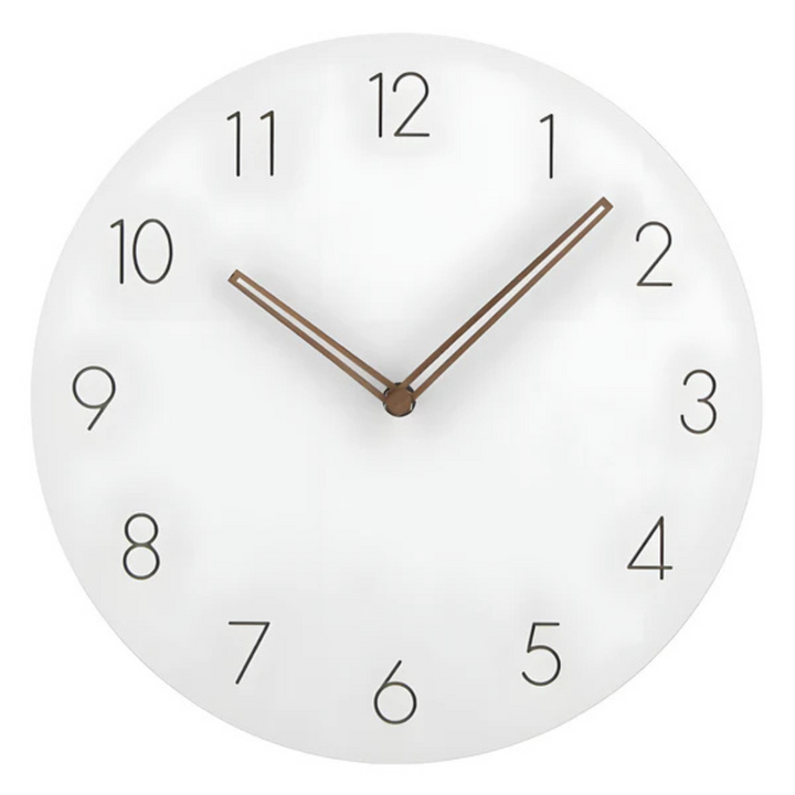 Kalsten | Large Wooden Wall Clock – Minimalist Design with Silent Movement