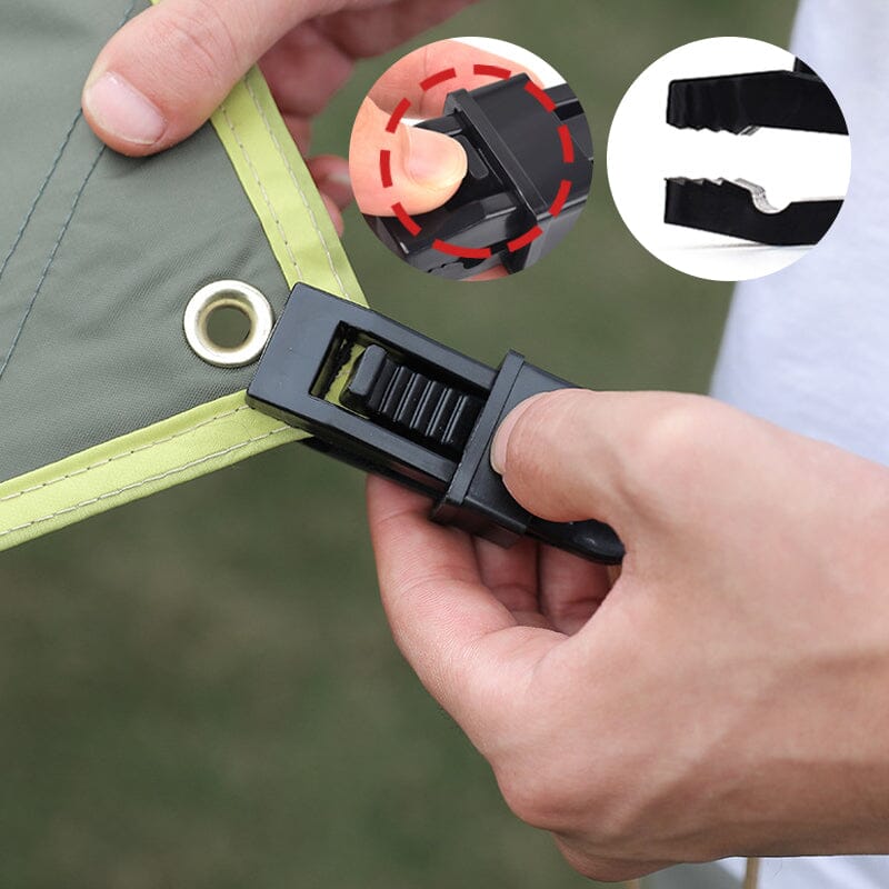 Robust and adjustable locking handle for tarpaulin and shade cloth | Kalsten