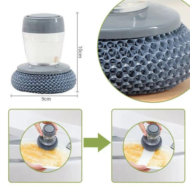 Decontamination Cleaning Brush With Compression Function | Kalsten