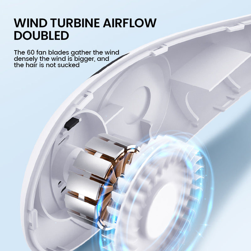 Rechargeable Bladeless Portable Neck Fan | Kalsten