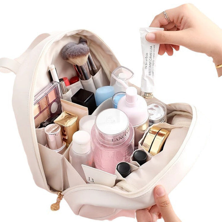 Large Capacity Handheld Shell Cosmetic Bag | Kalsten