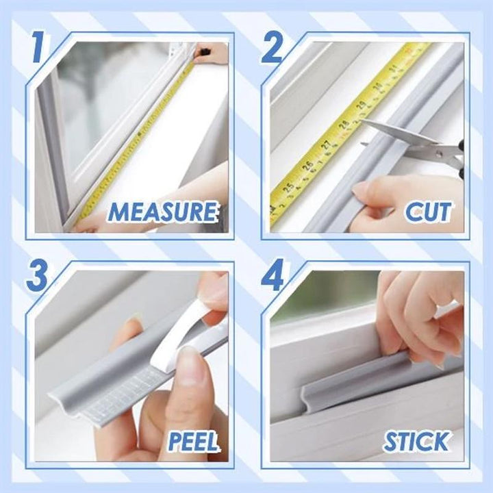 Self-adhesive weather sealing strip | Kalsten