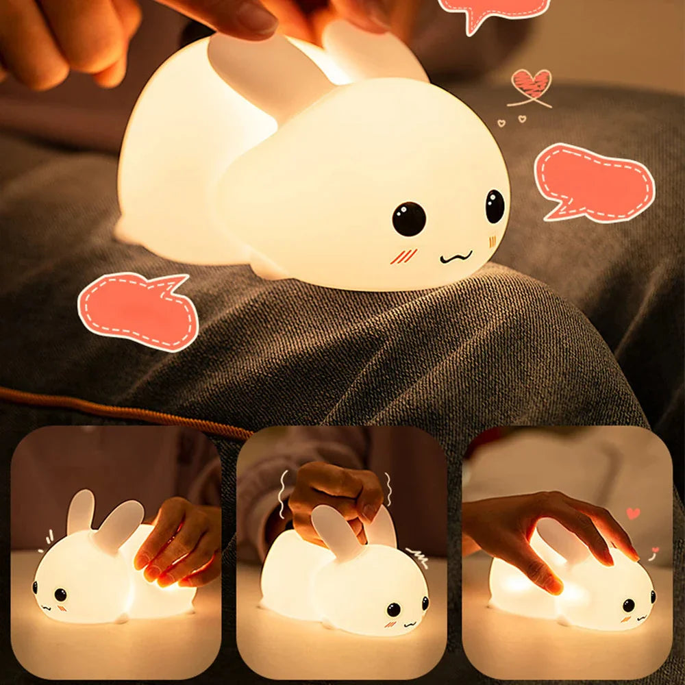 Cute Rabbit Night Light - BunnyGlow | Kalsten