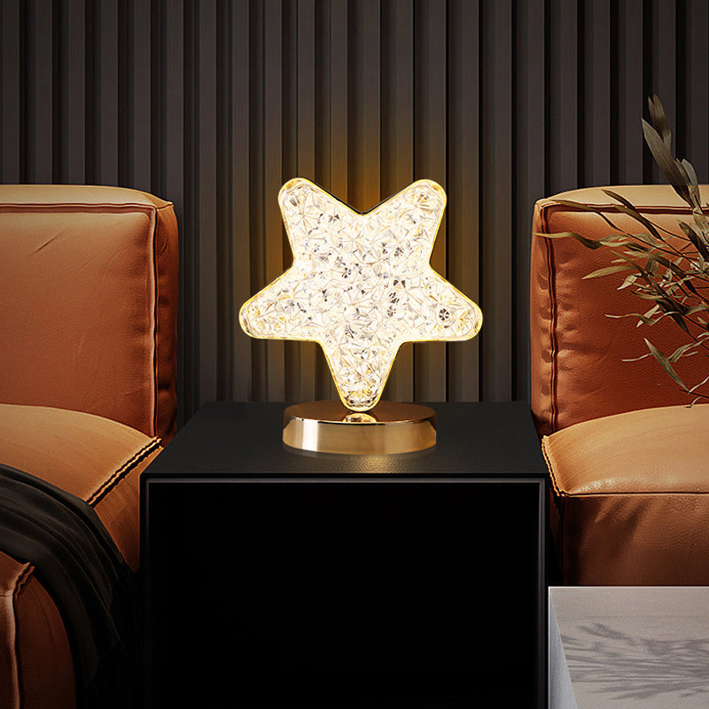 Star Moon Metal Table Lamp | Noxord