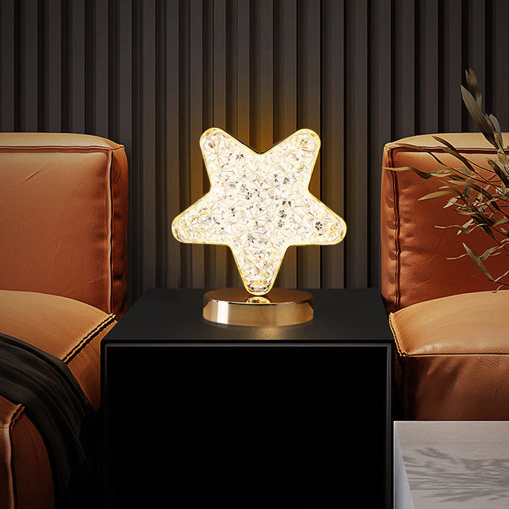 Star Moon Metal Table Lamp | Noxord