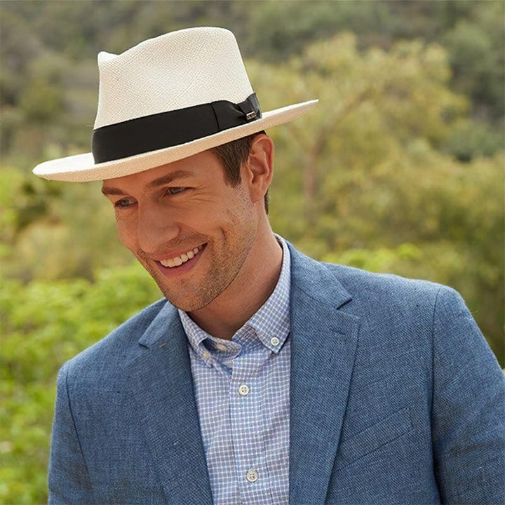 Kalsten | Classic Lightweight Handmade Panama Hat – 100% Palm Straw, Ecuadorian Craftsmanship