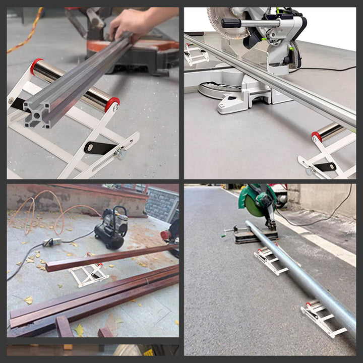 Adjustable support frame for cutting machines | Kalsten