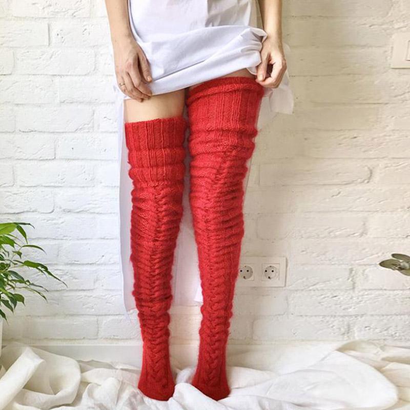 Kalsten | Winter Soft Warm Over Knee Extra Long Knitted Socks