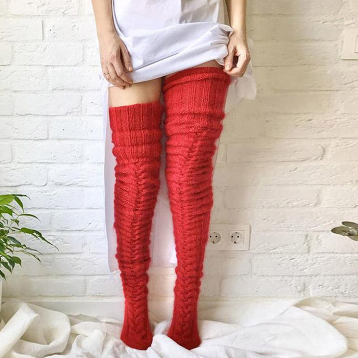 Kalsten | Winter Soft Warm Over Knee Extra Long Knitted Socks