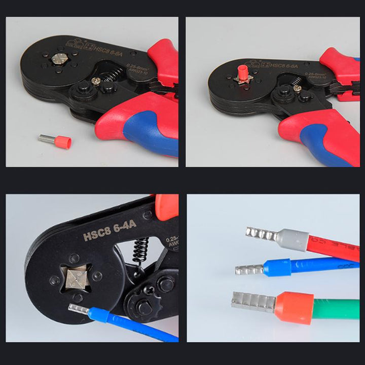 End sleeves crimping tool set with cable lugs | Kalsten