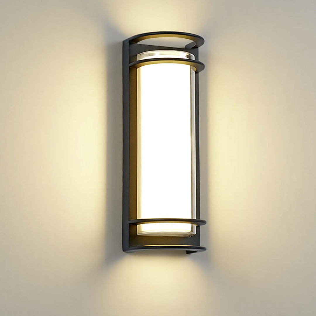 Modern Outdoor Column Waterproof LED Garden Wall Sconce Lamp | Kalsten