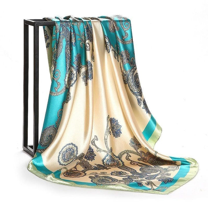 Kalsten | Large square scarf Simulation silk scarf All-match scarf Scarf