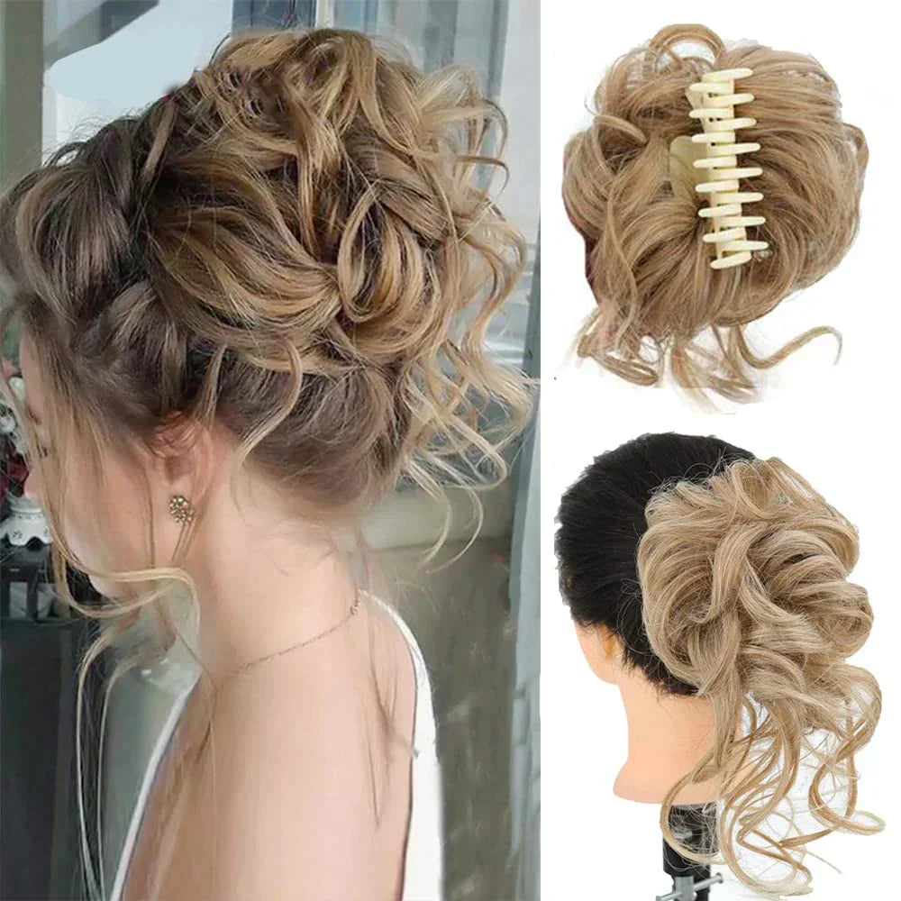 Instant Curled Bun Hair Clip