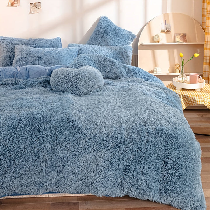 Luxurious Velvet Duvet Cover Set for Ultimate Comfort Noxord