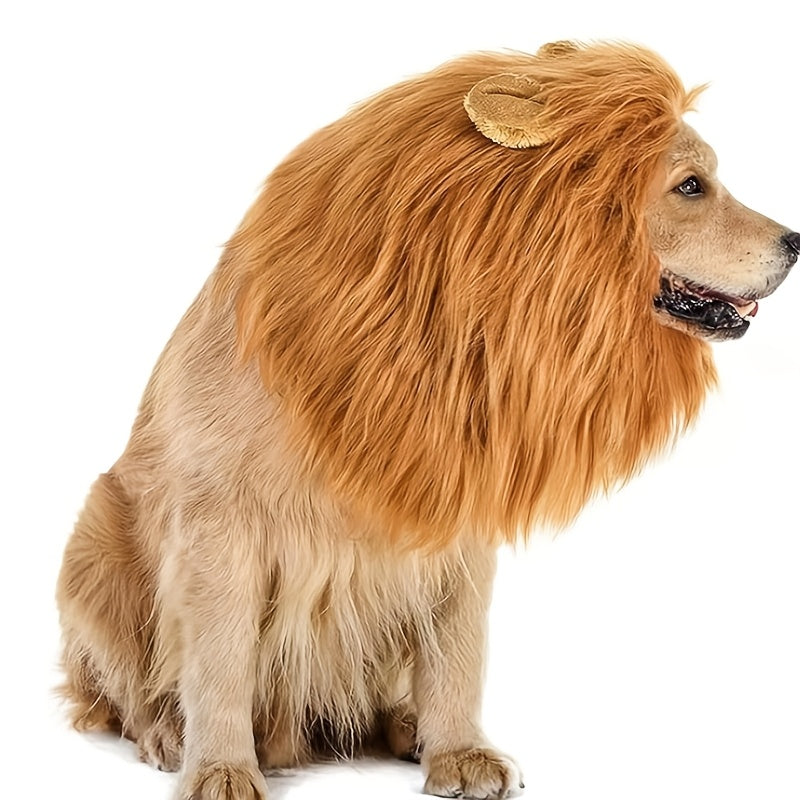 Dog Lion Mane Halloween Costume Lightweight Adjustable Noxord