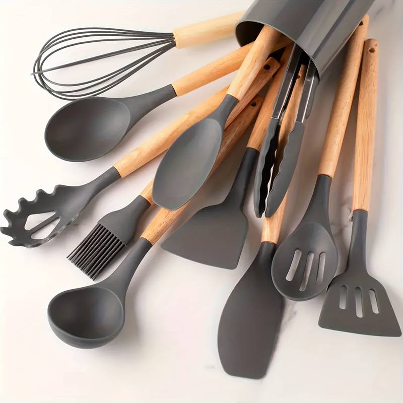 Kalsten | Silicone Kitchen Tools Set – Heat Resistant and Scratch Resistant