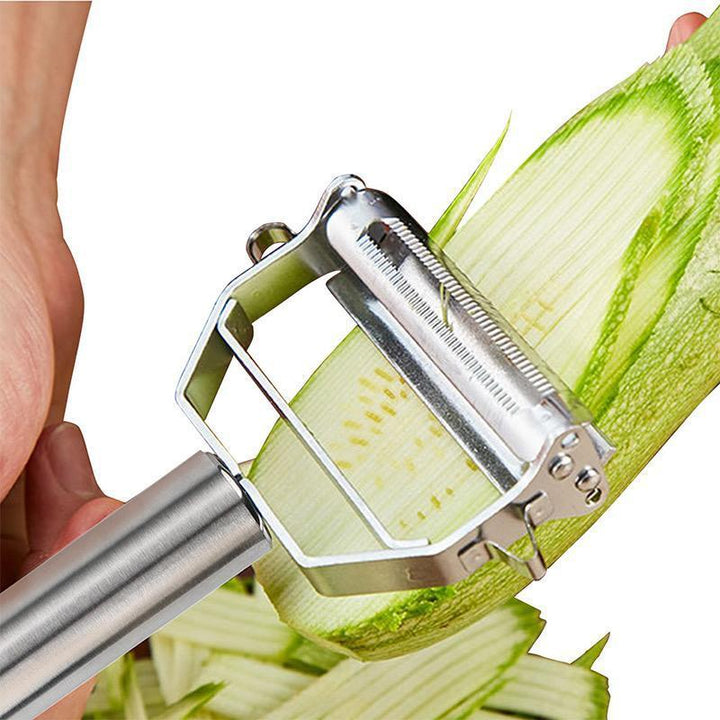Practical and Safe Vegetable Peeler – High-Quality Stainless Steel Peeler for Vegetables and Fruits, Ergonomic and Easy to Clean, Perfect for the Kitchen | Noxord