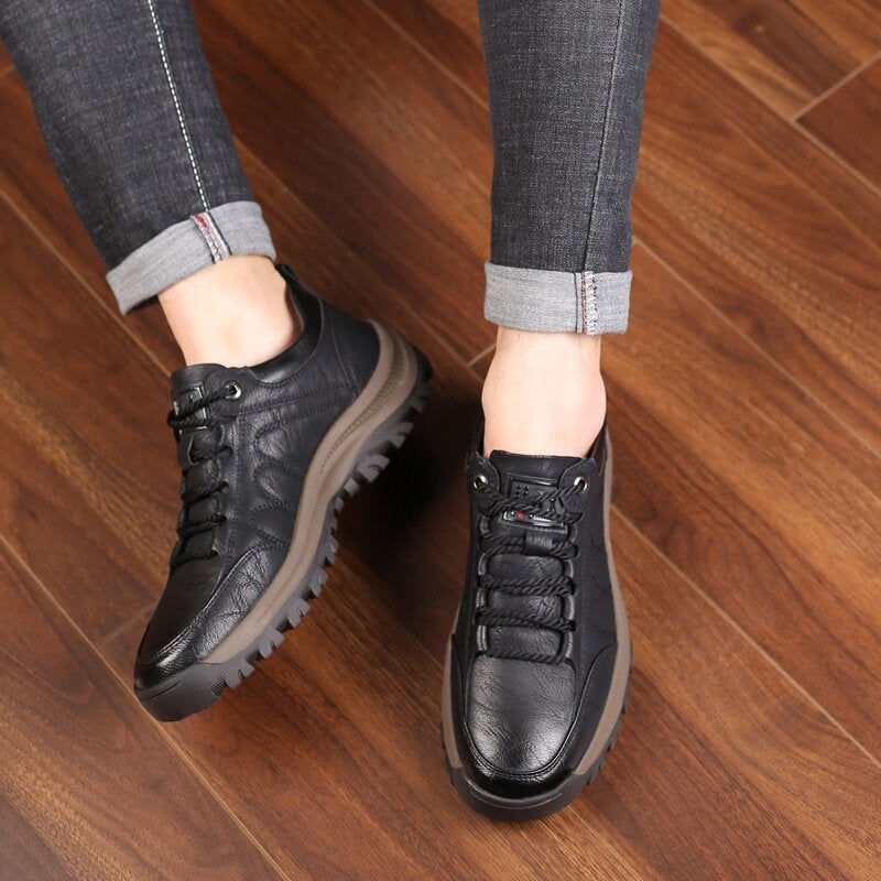 Kalsten | Men’s Orthopedic Leather Shoes | Supportive Comfort