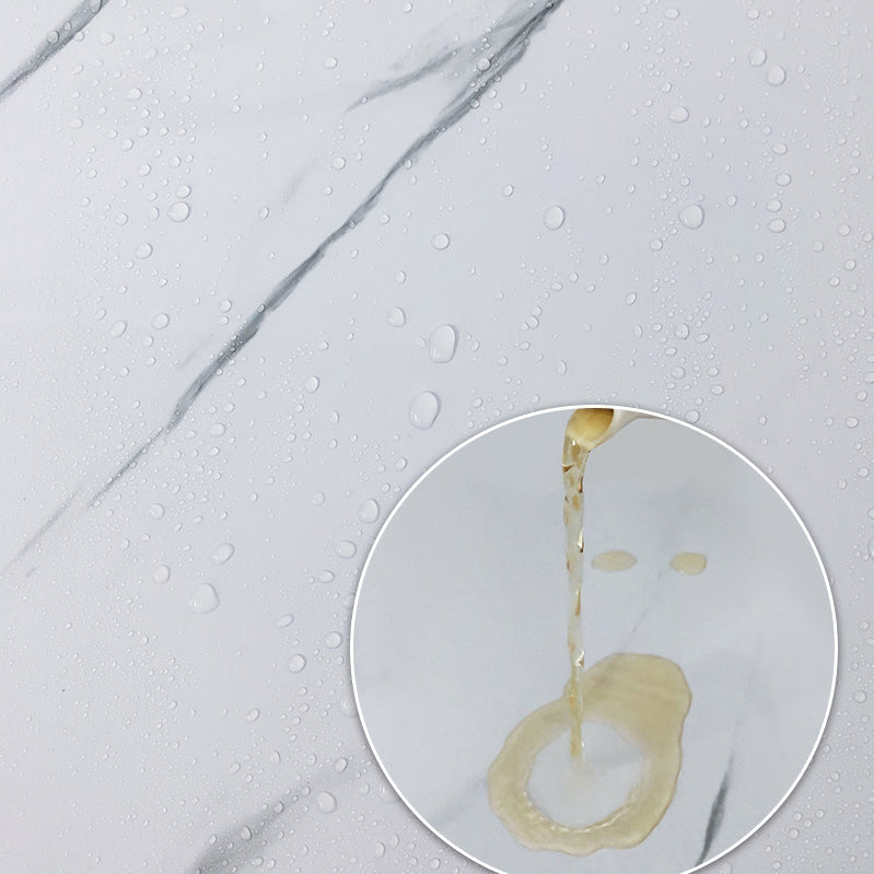 Kalsten | Stain Resistant Peel & Stick Tile Marble Effect Single Tile for Kitchen Backsplash