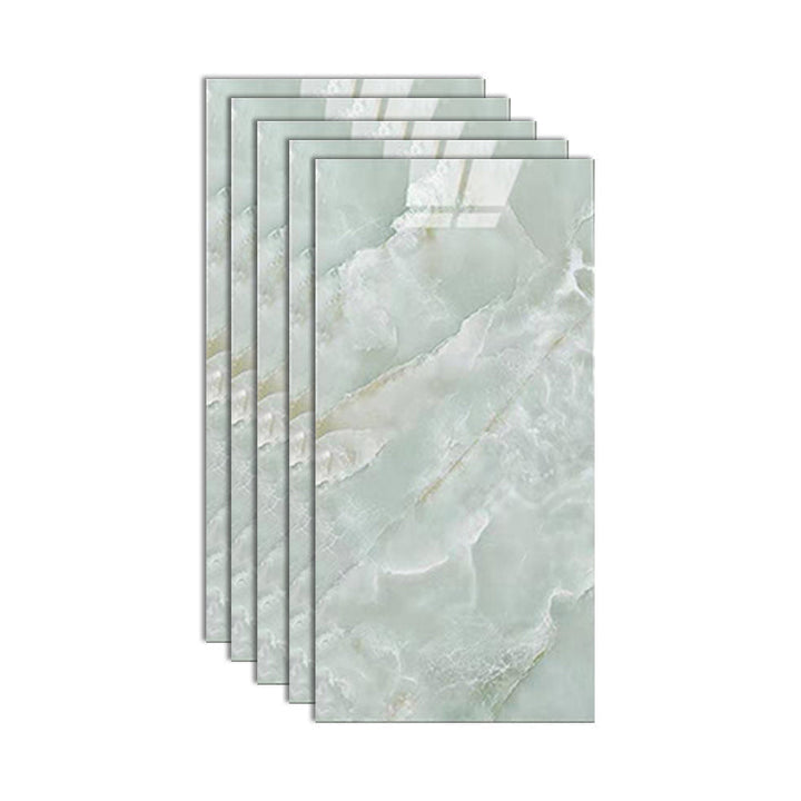 Kalsten | Stain Resistant Peel & Stick Tile Marble Effect Single Tile for Kitchen Backsplash