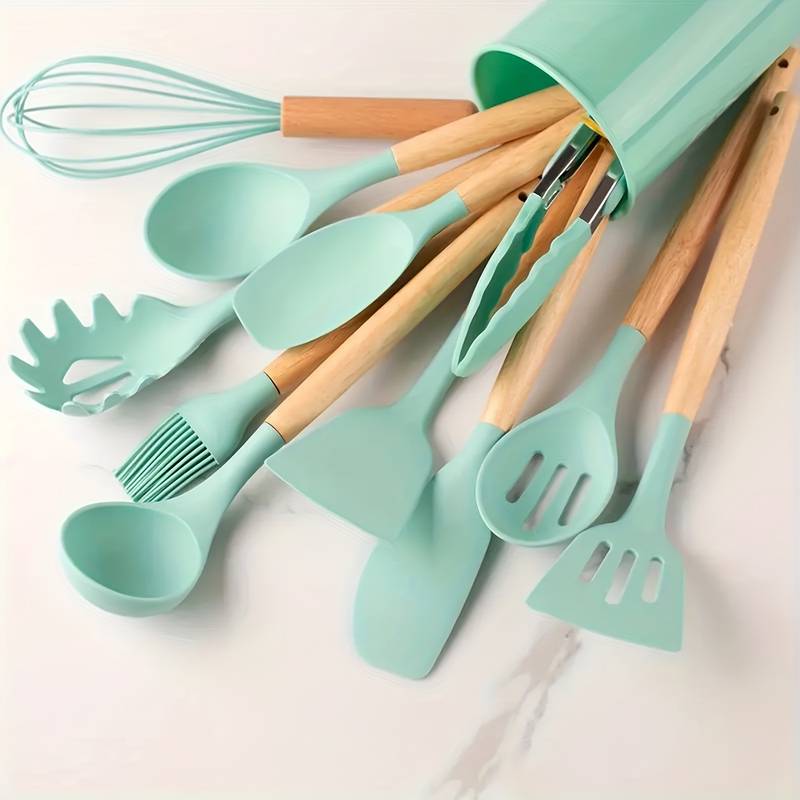 Kalsten | Silicone Kitchen Tools Set – Heat Resistant and Scratch Resistant