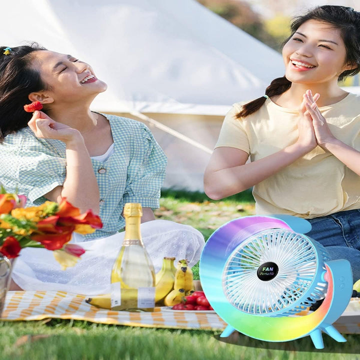 Multifunctional Colorful desktop small fan | Kalsten