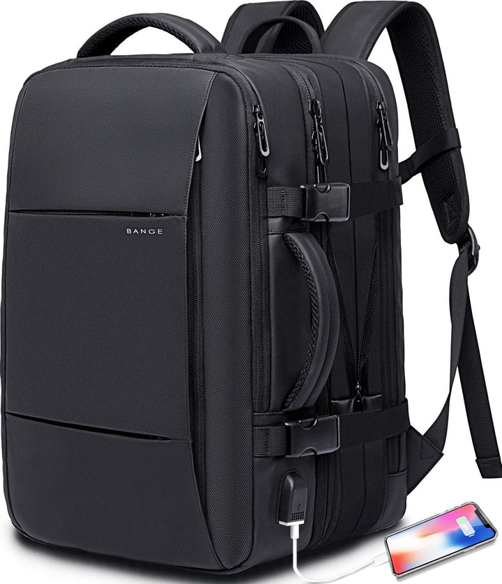 Expandable 26–45L Waterproof Travel Backpack with Laptop Sleeve & Duffle Carry | Kalsten