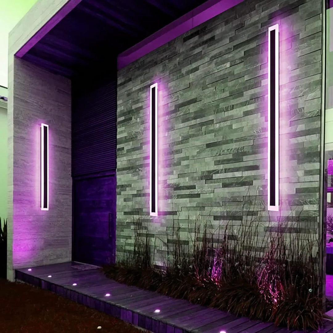 Dimmable Modern Outdoor LED Wall Strip Noxord