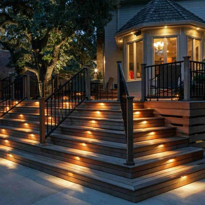 Solar Waterproof LED Step Light Noxord