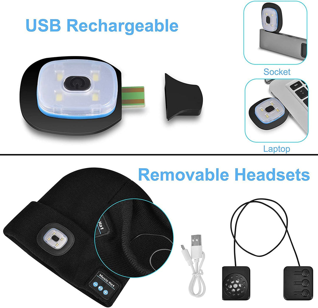 Bluetooth Beanie Headphones