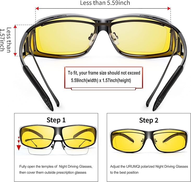 Anti-Reflective Night Driving Glasses