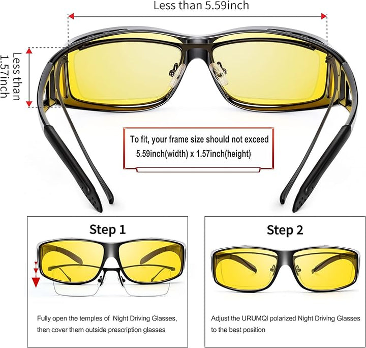 Anti-Reflective Night Driving Glasses