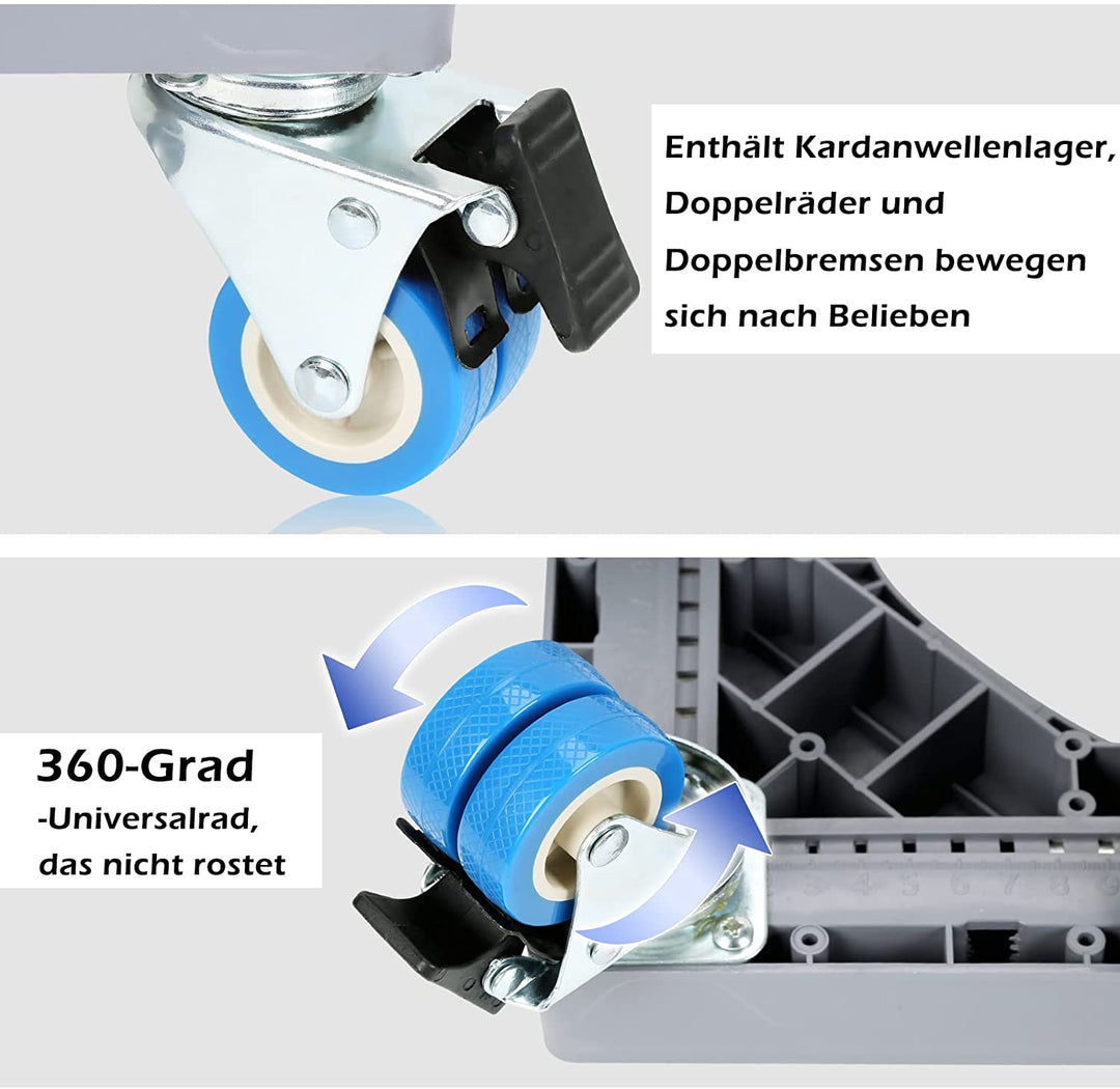 Washing machine underframe base adjustable | Kalsten