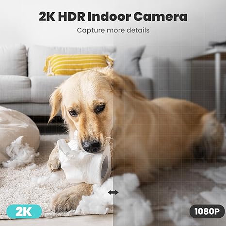 360° Indoor Security Camera - For Safety and Peace of Mind Kalsten