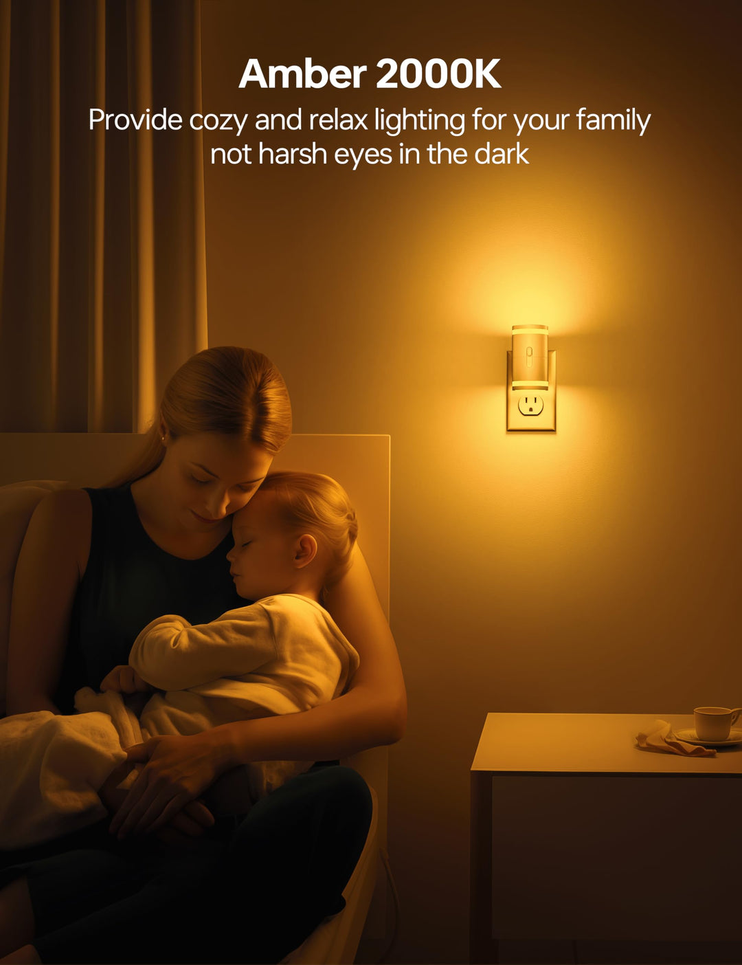 Dusk-to-Dawn LED Night Lights – 2 Pack
