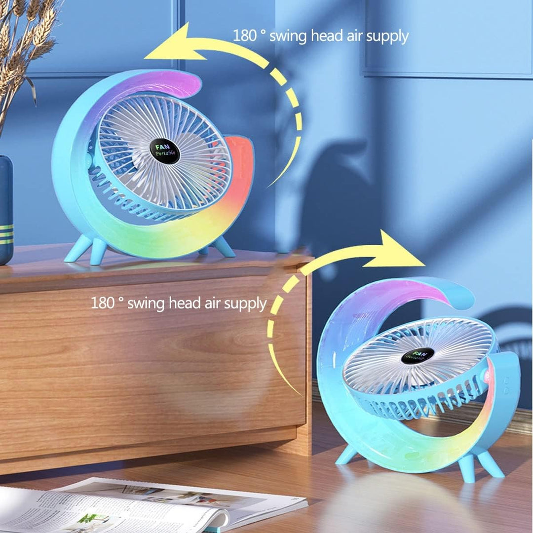 Multifunctional Colorful desktop small fan | Kalsten
