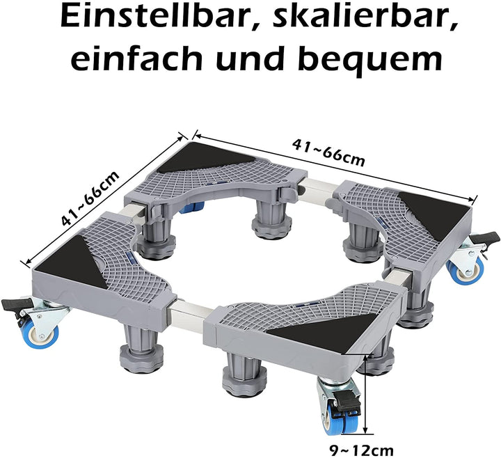 Washing machine underframe base adjustable | Kalsten