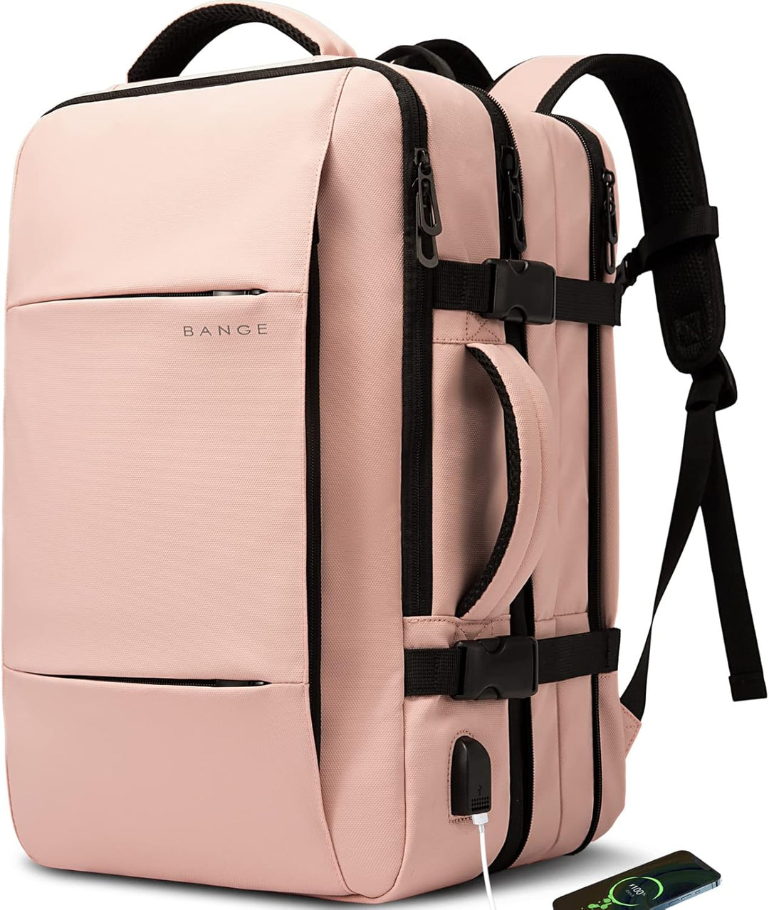 Expandable 26–45L Waterproof Travel Backpack with Laptop Sleeve & Duffle Carry | Kalsten