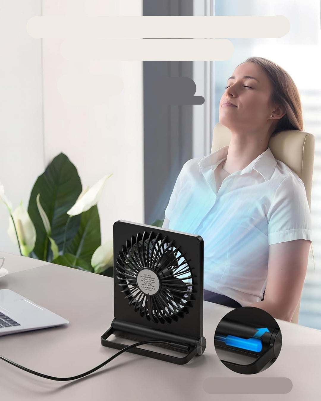 Ultra-Light Table Fan
