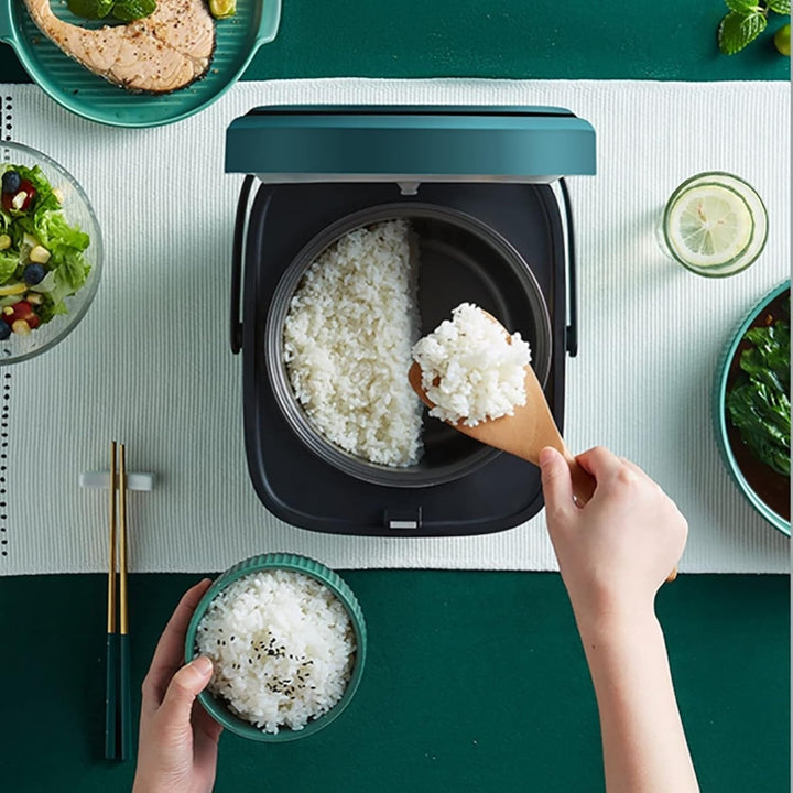 MiniChef 1.2L Rice Cooker – Compact Multicooker with Steaming Function and One-Button Control | Kalsten