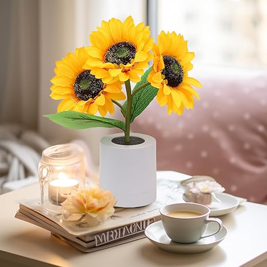 Sunflower LED Table Lamp – Decorative Light