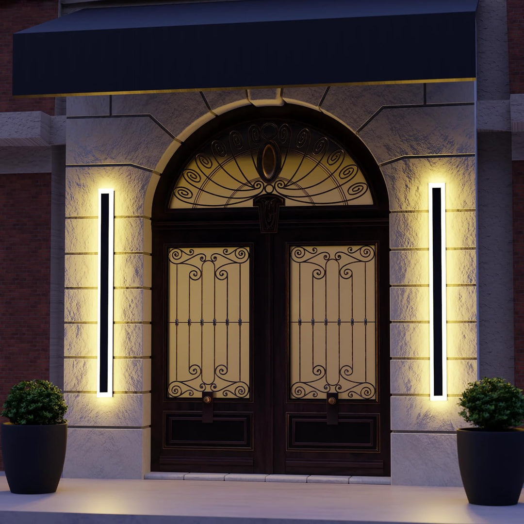 Dimmable Modern Outdoor LED Wall Strip Noxord