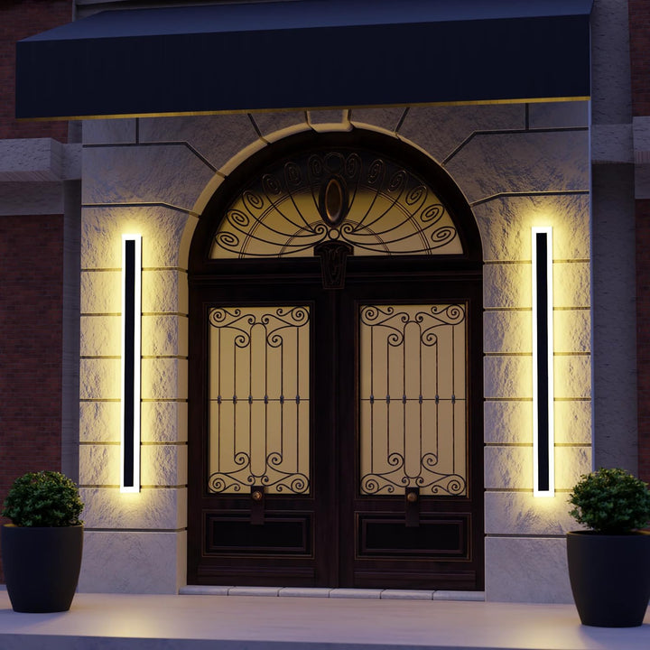 Dimmable Modern Outdoor LED Wall Strip Noxord