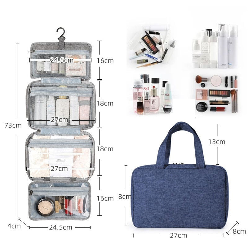 Kalsten | Water-resistant Toiletry Bag Travel Bag with Hanging Hook