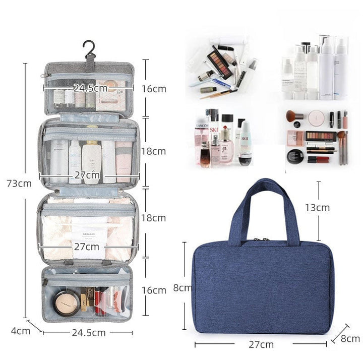 Kalsten | Water-resistant Toiletry Bag Travel Bag with Hanging Hook